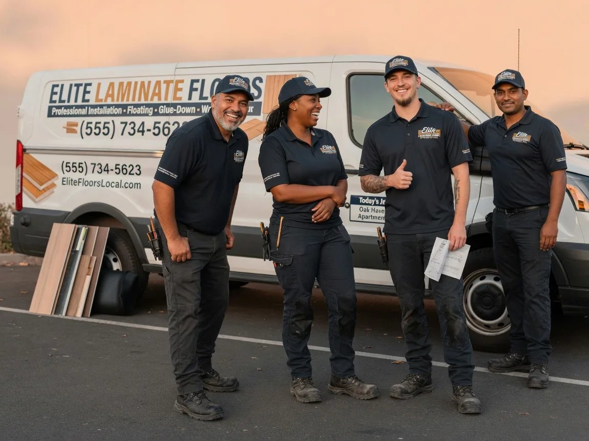 Laminate flooring installation company in Grant, MI
